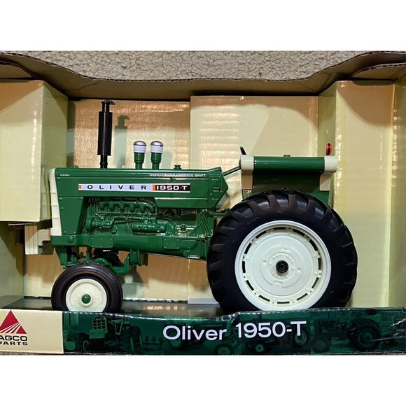 2010 New 1/16 Scale Die Cast Oliver 1950T Tractor AGCO Parts ERTL Diesel Misb! - Picture 2 of 6